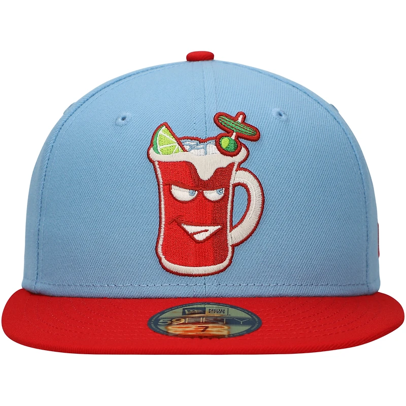 Casquette ajustée Micheladas de Reno Copa la Diversión 59FIFTY New Era bleue pour homme