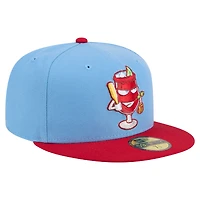 Men's New Era Light Blue/Red Reno Aces Copa de la Diversión 59FIFTY Fitted Hat