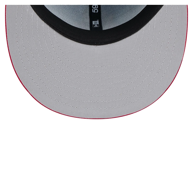 Casquette ajustée Reno Aces Copa de la Diversión 59FIFTY New Era bleu clair/rouge pour homme