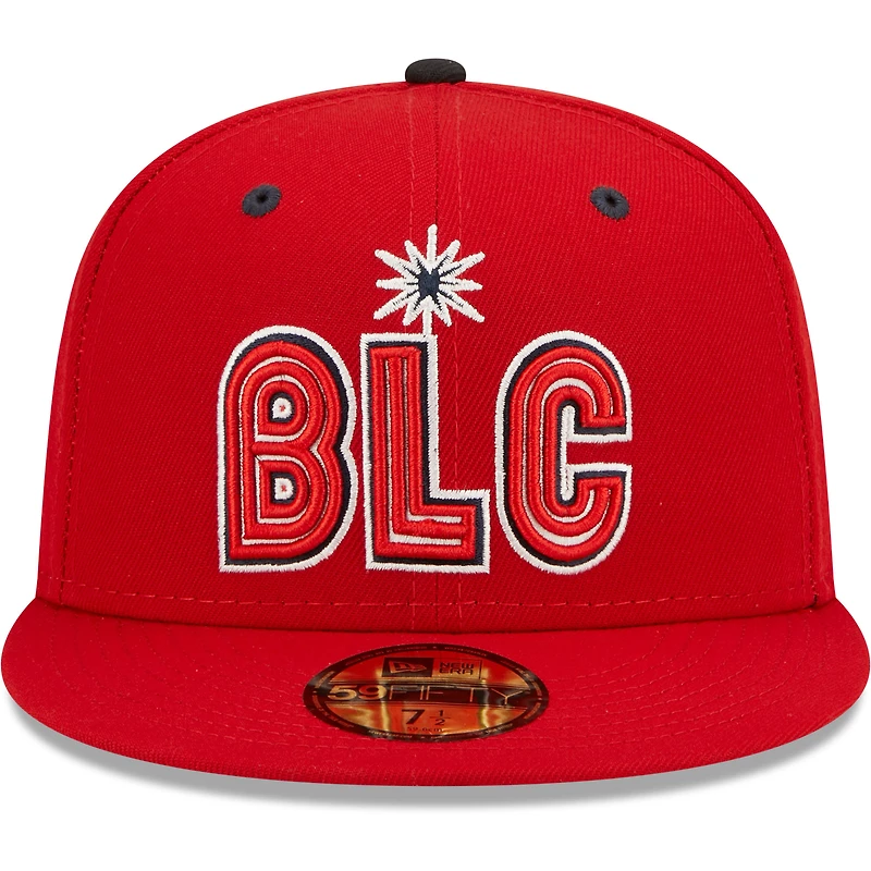 Casquette ajustée rouge Reno Aces Authentic Collection Team Alternate 59FIFTY New Era pour homme