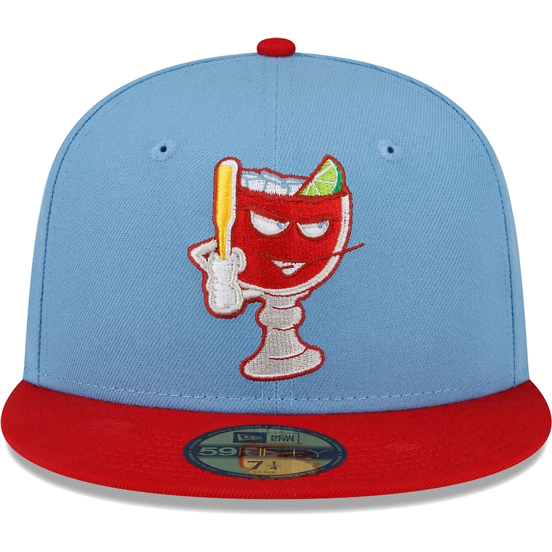Casquette ajustée rouge Reno Aces Copa De La Diversion 59FIFTY New Era pour homme