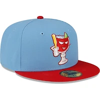 Casquette ajustée rouge Reno Aces Copa De La Diversion 59FIFTY New Era pour homme