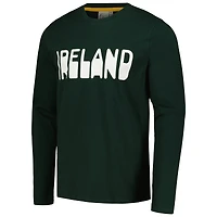 Men's Green Ireland National Team Heavy Long Sleeve T-Shirt