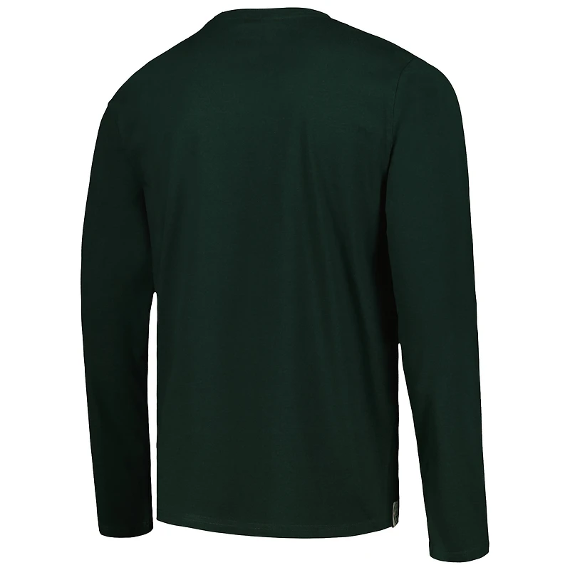 Men's Green Ireland National Team Heavy Long Sleeve T-Shirt