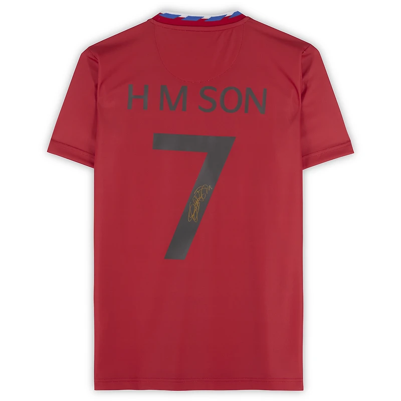 Son Heung-Min Republic of Korea National Team Autographed Retro Jersey  - Icons