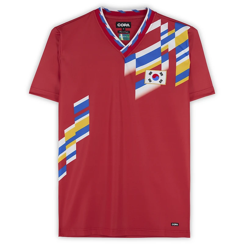 Son Heung-Min Republic of Korea National Team Autographed Retro Jersey  - Icons
