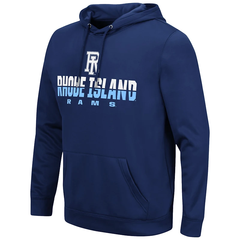 Colosseum Navy Rhode Island Rams Lantern Pull À Capuche Homme