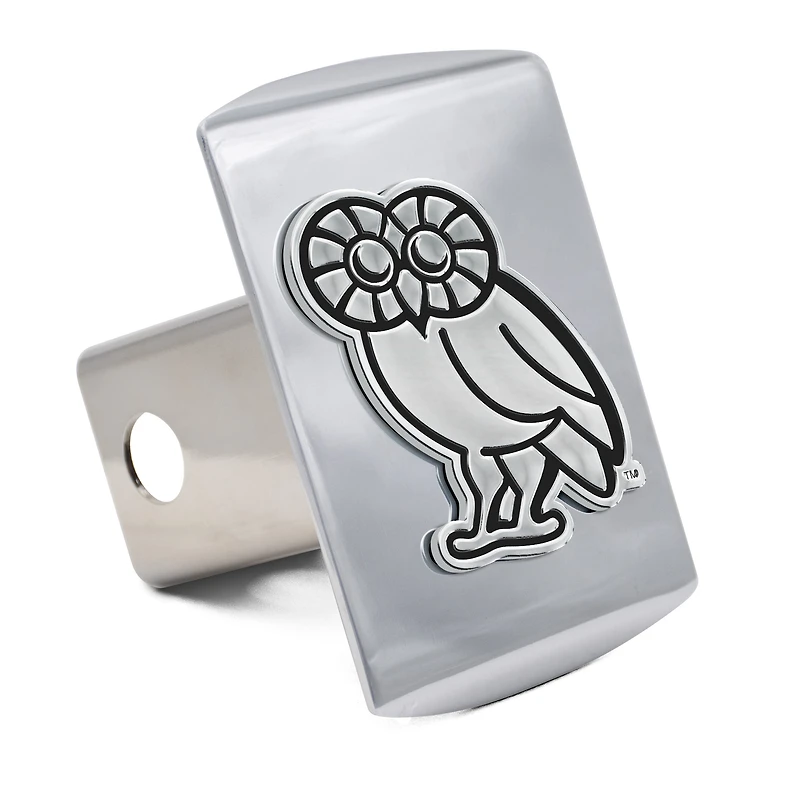 Cache-attelage en métal chromé haut de gamme WinCraft Rice Owls