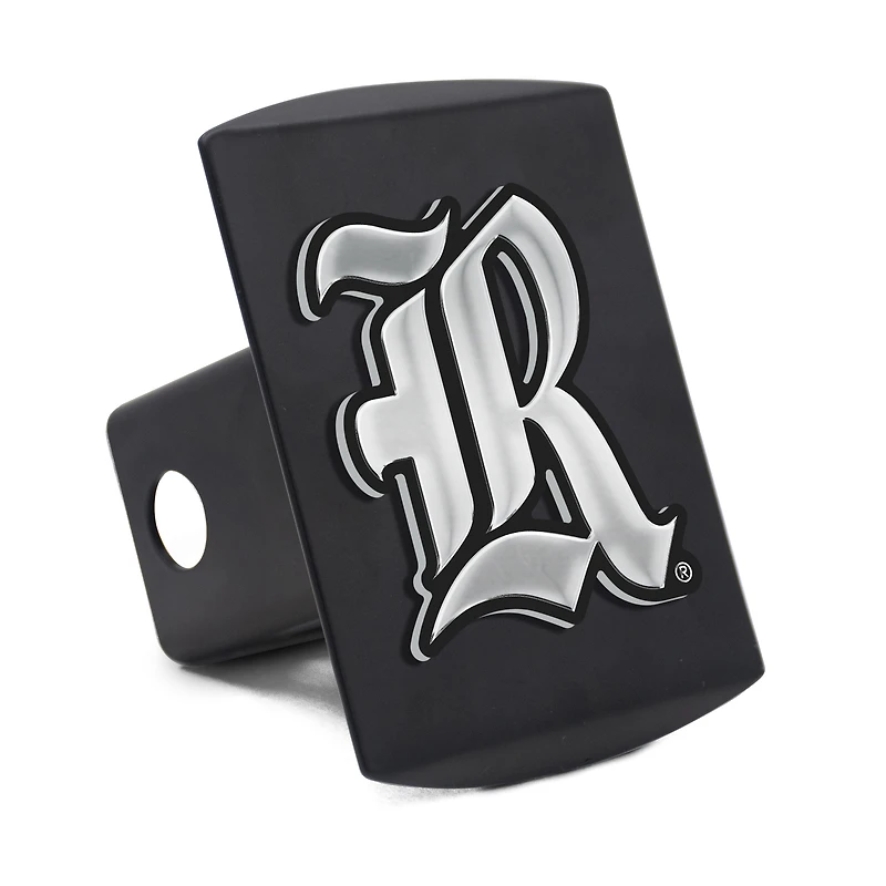 Cache-attelage WinCraft Rice Owls en métal chromé de qualité supérieure avec logo