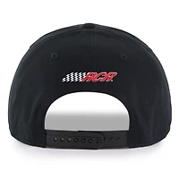 Casquette ajustable noire Richard Childress Racing Goodwrench Service Plus pour homme, modèle 1947, avec corde d'attelage