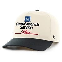 Casquette ajustable Richard Childress Racing Goodwrench Service Plus Hitch pour homme, coloris naturel/noir, 1947