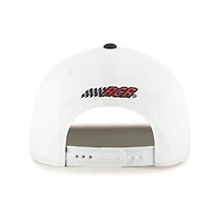 Men's '47  White/Red Richard Childress Racing Flame Hitch Adjustable Hat