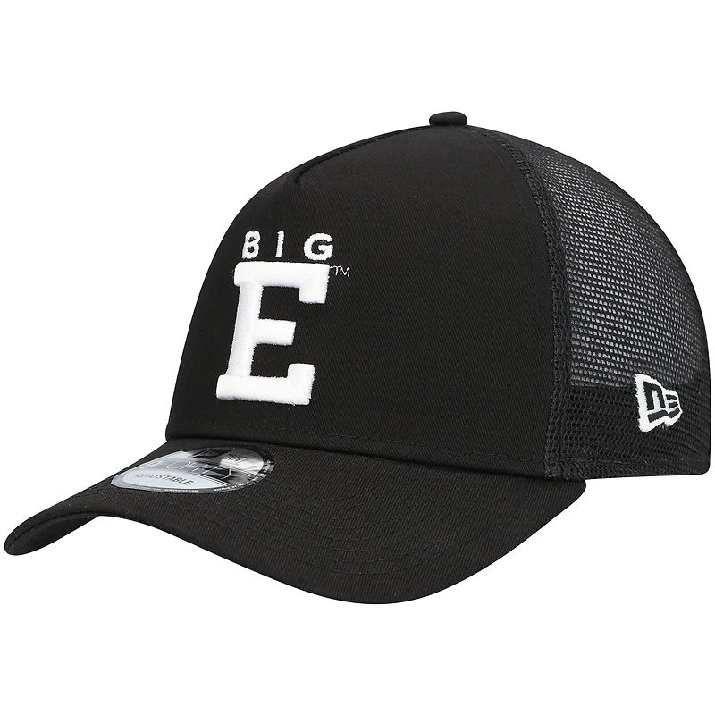 Casquette trucker ajustable New Era noire Richard Childress Racing Big E Legends 9FORTY A-Frame pour homme