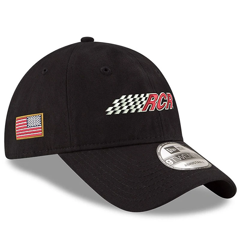 Casquette réglable 9TWENTY délavée aux enzymes Richard Childress Racing New Era pour homme, noire