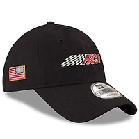 Casquette réglable 9TWENTY délavée aux enzymes Richard Childress Racing New Era pour homme, noire
