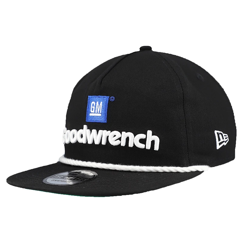 Casquette New Era Richard Childress Racing GM Goodwrench Golfer Snapback noire pour homme