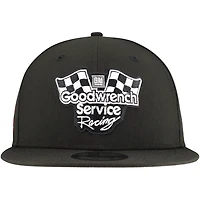Casquette snapback New Era noire pour homme Richard Childress Racing Goodwrench 9FIFTY