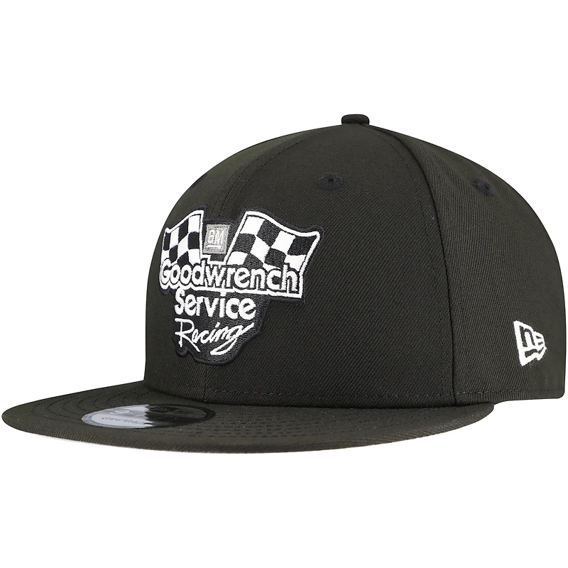 Casquette snapback New Era noire pour homme Richard Childress Racing Goodwrench 9FIFTY