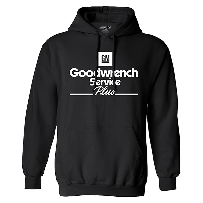 Men's Richard Childress Racing Team Collection Black Goodwrench Service Plus Car Pullover Hoodie