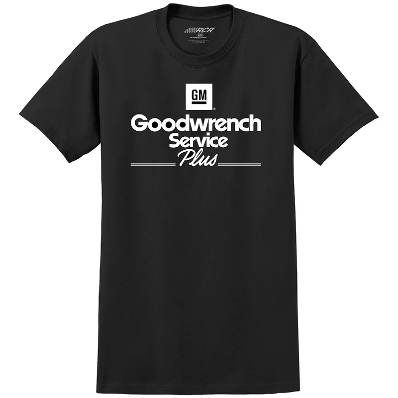 T-shirt noir Richard Childress Racing Team Collection pour homme, sponsorisé par Goodwrench Service Plus.