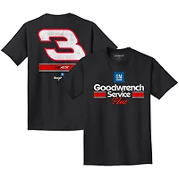 Men's Richard Childress Racing Team Collection  Black #3 GM Goodwrench Service Plus T-Shirt
