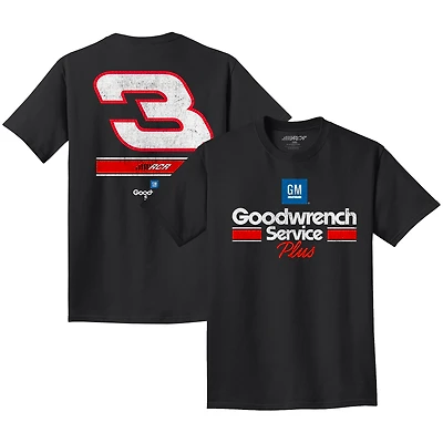 Men's Richard Childress Racing Team Collection  Black #3 GM Goodwrench Service Plus T-Shirt