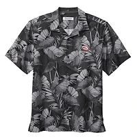 Chemise boutonnée Tommy Bahama Black Dale Earnhardt Coast Nuevo Fronds IslandZone pour homme