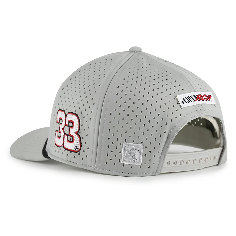 Unisex The Game Cleetus McFarland Gray Richard Childress Racing #33 Tommy's Express Car Wash Rope Adjustable Hat
