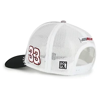 Unisex The Game Cleetus McFarland Gray Richard Childress Racing Two-Tone Rope Trucker Hat