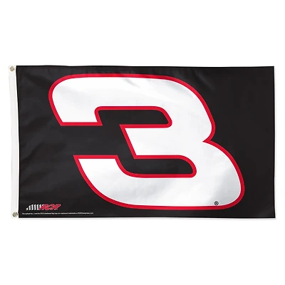 Drapeau de luxe simple face WinCraft Richard Childress Racing 3 pi x 5 pi
