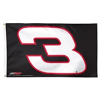Drapeau de luxe simple face WinCraft Richard Childress Racing 3 pi x 5 pi