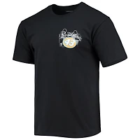 Men's Checkered Flag Black Richard Petty Crown of the King T-Shirt