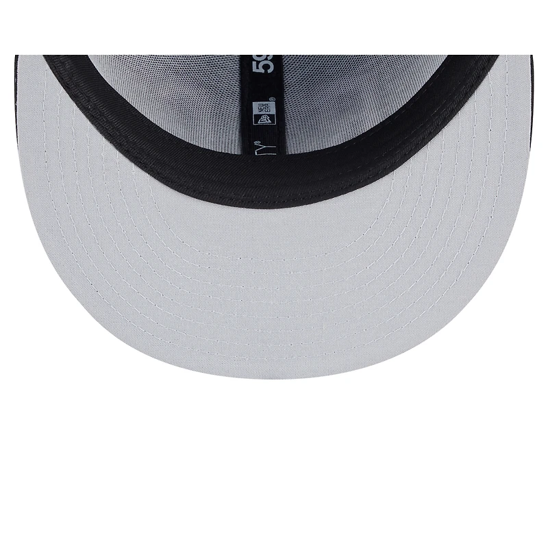 Casquette ajustée 59FIFTY noire Richmond Flying Squirrels pour homme de New Era