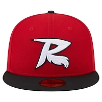 Casquette ajustée 59FIFTY rouge/noire Richmond Flying Squirrels Authentic Collection pour homme de New Era