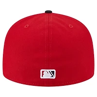 Men's New Era  Red/Black Richmond Flying Squirrels Authentic Collection 59FIFTY Fitted Hat