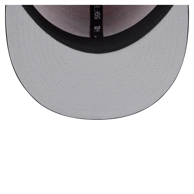 Casquette ajustée 59FIFTY rouge/noire Richmond Flying Squirrels Authentic Collection pour homme de New Era