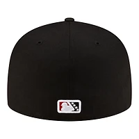 Men's New Era Black Richmond Flying Squirrels Authentic Collection 59FIFTY Fitted Hat