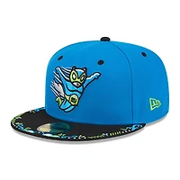 Casquette ajustée New Era 59FIFTY pour homme, bleue et noire, Richmond Flying Squirrels 2026 Copa De La Diversion