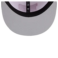 Casquette ajustée New Era rouge et blanche Richmond Flying Squirrels Minor League Theme Nights pour homme (modèle 59FIFTY)