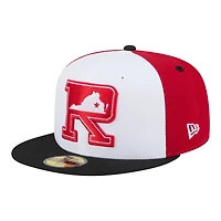 Men's New Era  Red/White Richmond Flying Squirrels Minor League Theme Nights 59FIFTY Fitted Hat