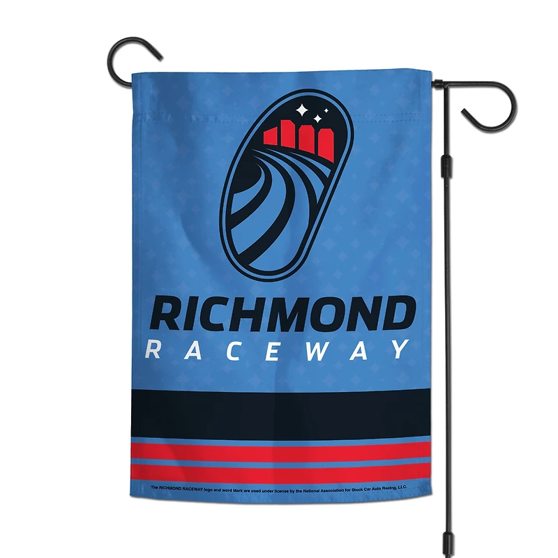 Drapeau de jardin double face WinCraft Richmond Raceway 12,5" x 18"