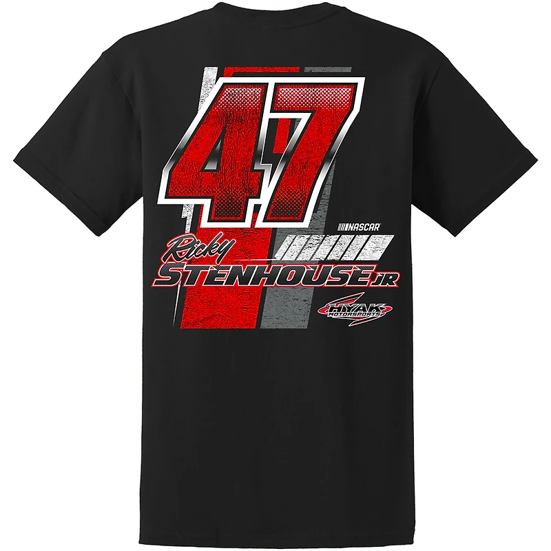 Men's Black Ricky Stenhouse Jr. Lifestyle T-Shirt