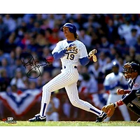 Robin Yount Milwaukee Brewers Autographed 16" x 20" Horizontal Swing Photograph with "HOF 99" Inscription