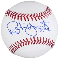 Robin Yount Milwaukee Brewers Autographed Baseball with "3142" Inscription