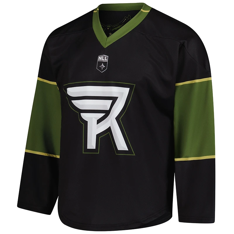 Maillot réplique noir/vert Rochester Knighthawks pour homme