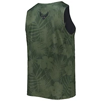 Débardeur réversible en maille FOCO Rochester Knighthawks pour homme, vert/noir