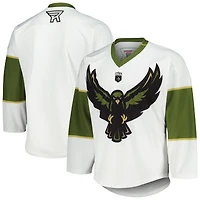 Maillot Homme Rochester Knighthawks Replica Blanc/Vert