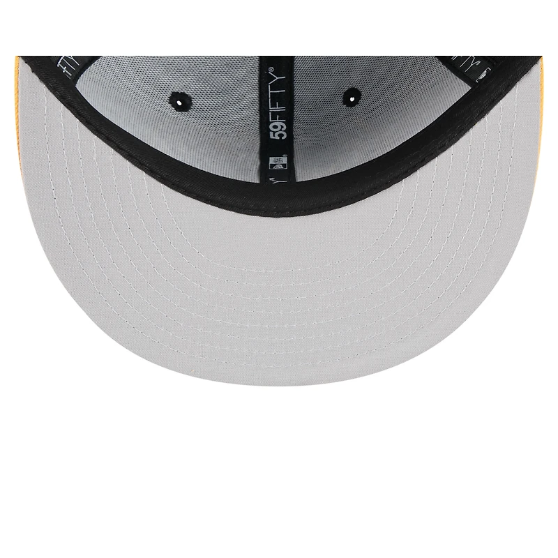 Casquette ajustée 59FIFTY noire New Era pour homme, thème des soirées à Red Wings de Rochester