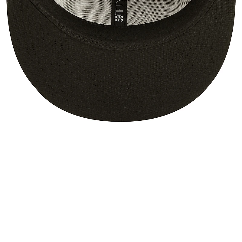 Men's New Era Black Rochester Red Wings Authentic Collection Team Alternate 59FIFTY Fitted Hat