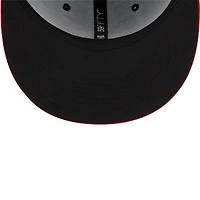 Men's New Era Black Rochester Red Wings Home Authentic Collection 59FIFTY Fitted Hat